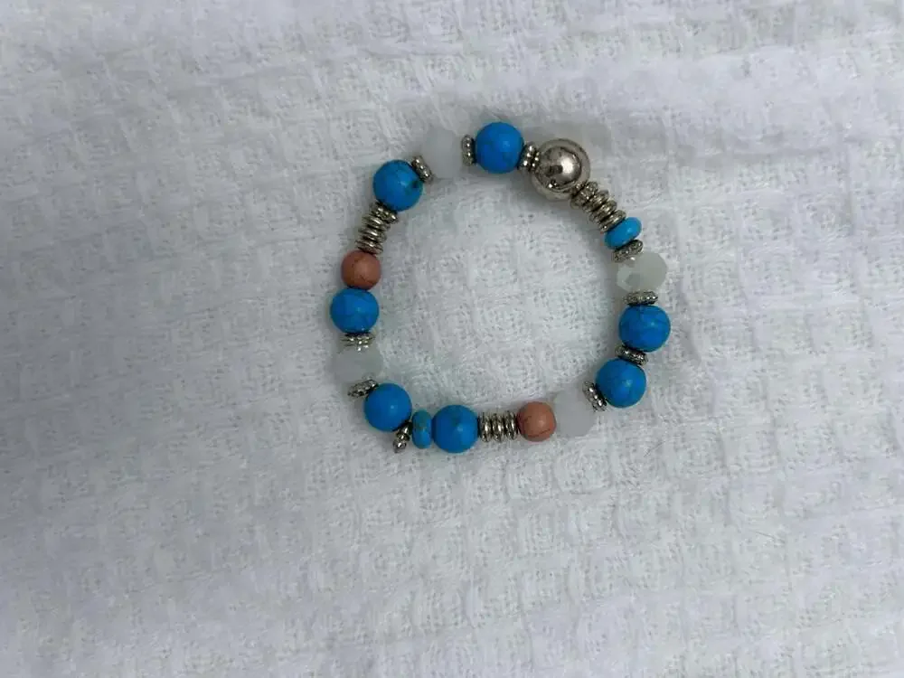 Multi stone Turquoise Beaded Bracelet
